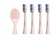 Lovio SonicProtect PRO hlavice pro sonický zubní kartáček střední tvrdosti růžové LVTB124PK-HM 5 ks