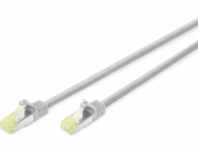 Digitus DIGITUS CAT 6A S/FTP komponentní kabel 5,0 m šedý