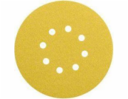 Bosch Kotouč 125 mm C450 gr. 80, 50 kusů, 8 děr (2608621741)