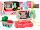 LeanToys Pokladna , učí se počítat mince, košík svítí, zn...