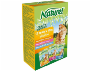 Life Pet Care LIFE CAT NATUREL BOX 12x100g KUŘECÍ + TELECÍ + PLATÝS