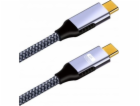 Zenwire Kabel USB-C - USB-C 1 m šedý (1028757812)