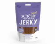 Francodex Jerky, lahůdka, pro psy, sušená kachna s jablkem, 145 g, sáček