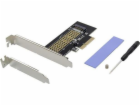 MicroConnect Řadič PCIe x4, adaptér M.2 NVMe SSD