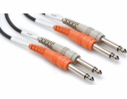 Hosa Kabel Jack 6,3 mm x2 - Jack 6,3 mm x2 2m černý (CPP-202)