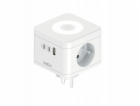 Tiross MORRE CUBE SPLITTER 2G, USB, 2xUSB-C + LAMPA