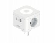 Tiross MORRE CUBE SPLITTER 2G, USB, 2xUSB-C + LAMPA
