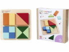 Levenya Dřevěné puzzle Eichhorn Montessori, 13 d.