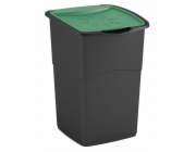 Keter Odpadkový koš CURVER KORAL BIN 47L /ČERNÝ/ŽLUTÝ