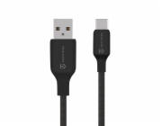 Tactical Stitch Thread Cable USB-A/USB-C 1m Black