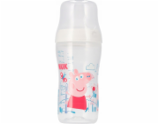 Kojenecká láhev NUK Perfect Match Peppa Pig Temperature Control 260 ml