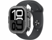 NoName Kovové pouzdro AMAZINGTHING Titan Pro pro Apple Watch 11 46 mm hliníkové - černé