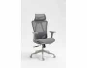 OfficeProducts KANCELÁŘSKÉ PRODUKTY Kancelářská židle Aegina, šedá