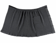 Osuška do sauny Rento, bavlna, 145 x 70 cm, šedá