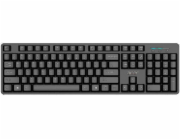 Acer Kabelová klávesnice USB pro domácnost/kanceláři, QWERTY, americká, mezinárodní, černá