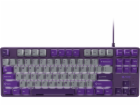 Natec Mechanická klávesnice Fury Kanabo K2 US, šedo-fialová