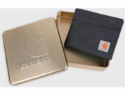 Carhartt Kožená peněženka Saddle Bifold, černá