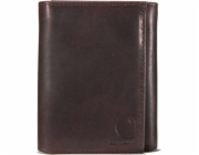 Carhartt Peněženka Oil Tan Trifold tmavě hnědá