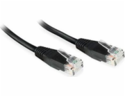 MicroConnect U/UTP CAT6 10m černý PVC