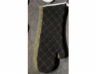 Chňapka grilovací 43 cm bavlna černá