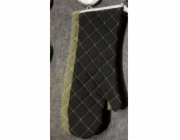 Chňapka grilovací 43 cm bavlna černá