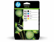 HP 963 CMYK Original Ink Cartridge 4-Pack (700 / 700 / 700 / 1,000 pages)