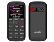 ALIGATOR A720 4G Senior černý + stolní nabíječka