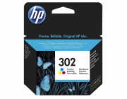 HP F6U65AE 302 Tri-color Original Ink Cartridge