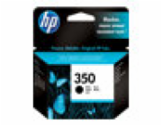 HP 350 original ink cartridge black low capacity 4.5ml 200 pages 1-pack Blister multi tag