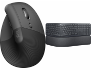 Logitech Myš Lift Graphite (910-006473) + Ergo K860 (920-010108)