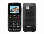 EVOLVEO EasyPhone, mobilní telefon pro seniory s nabíjecím stojánkem, černá