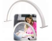Led 50w kosmetická stolní lampa bez stínu pro kosmetické ošetření / N280 / bílá