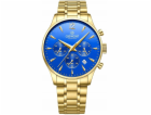 Giewont Pánské hodinky Chronograph Sapphire Gold Blue GW6...