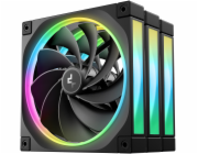 Deepcool FL14R (černá, balení po 3 kusech, obrácená, 140 mm)