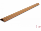 Delock DELOCK Kabelkanal selbsklebend 50x13mm, 1m Holzoptik