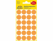 Avery Zweckform 3173  etikety neon oranž