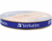 VERBATIM DVD-R 4,7 GB 16x 10-spindl RETAIL