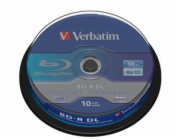 VERBATIM BD-R DL(10-pack)50GB/6x/spindle