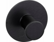 Nástěnný háček Wenko Celano nerezová ocel O 5 cm x 3,3 cm černý