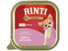 Rinti Gold Mini mokré krmivo pro psy s kuřecím a husím ma...