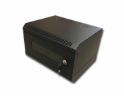 10" rack jednodílný 4U/280 DATACOM černý Skl.dv.
