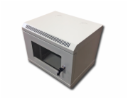 10" rack jednodílný 6U/280 DATACOM šedý Skl.dv.