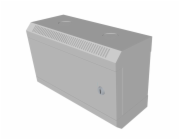 10" rack jednodílný 4U/140 DATACOM Šedý plech.dveře