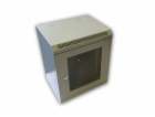 10" rack jednodílný 9U/280 DATACOM šedý Skl.dv.