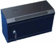 10" rack jednodílný 4U/140 DATACOM černý plech.dv.