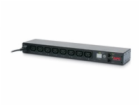 APC Rack PDU, Switched, 1U, 12A/208V, 10A/230V, (8)C13, I...