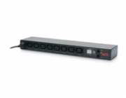 APC Rack PDU, Switched, 1U, 12A/208V, 10A/230V, (8)C13, IEC-320 C14 1.98m