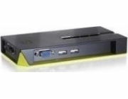 LevelOne 4-Port USB KVM Switch (Black Edition)