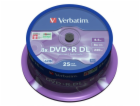 DVD + R 8x 8,5 GB 25P CB Double Layer 43757