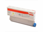 C823 / 833/843 toner 7k žlutý 46471101